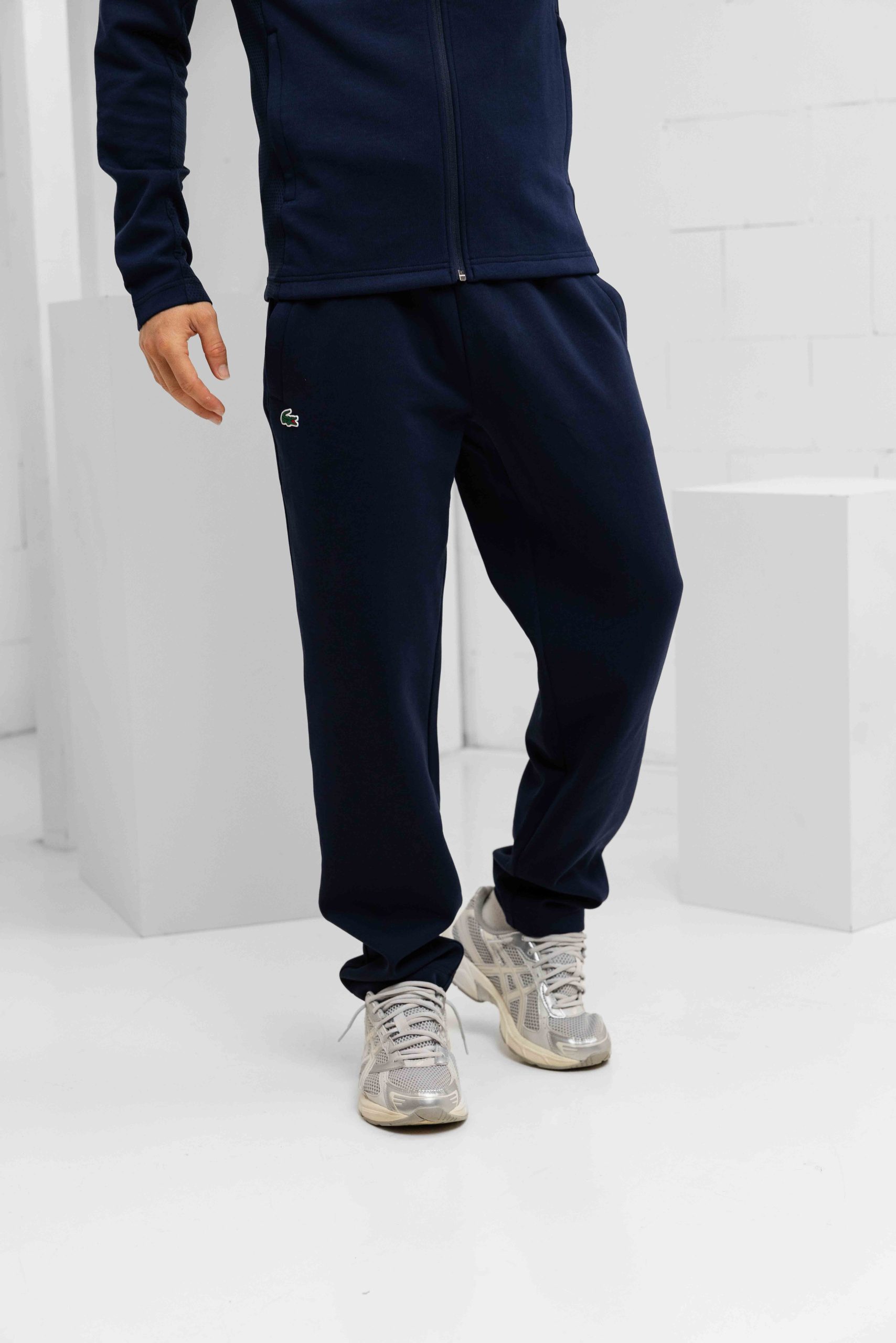 Lacoste Sport Hooded Trainingspak Heren Donkerblauw