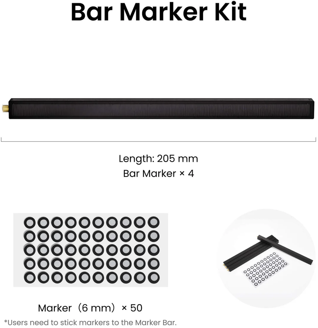 Revopoint  Bar Marker Kit    Wiederverwendbare Marker