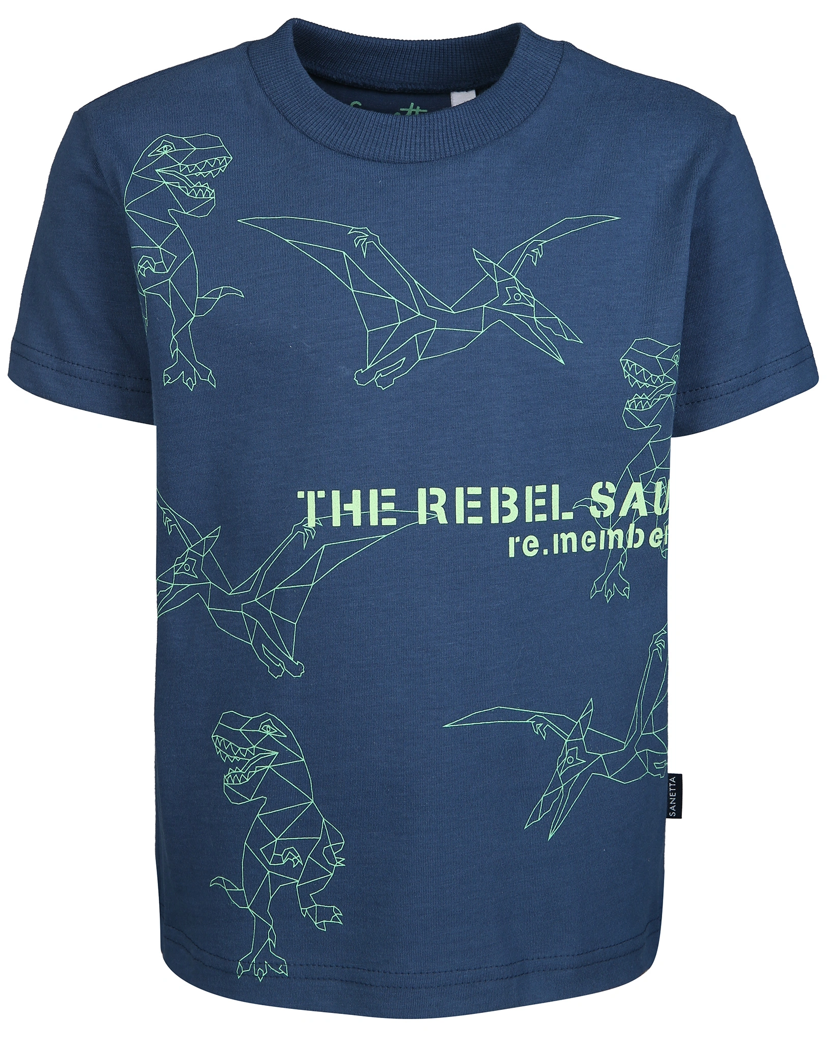 T-Shirt THE REBEL SAURS in blue air