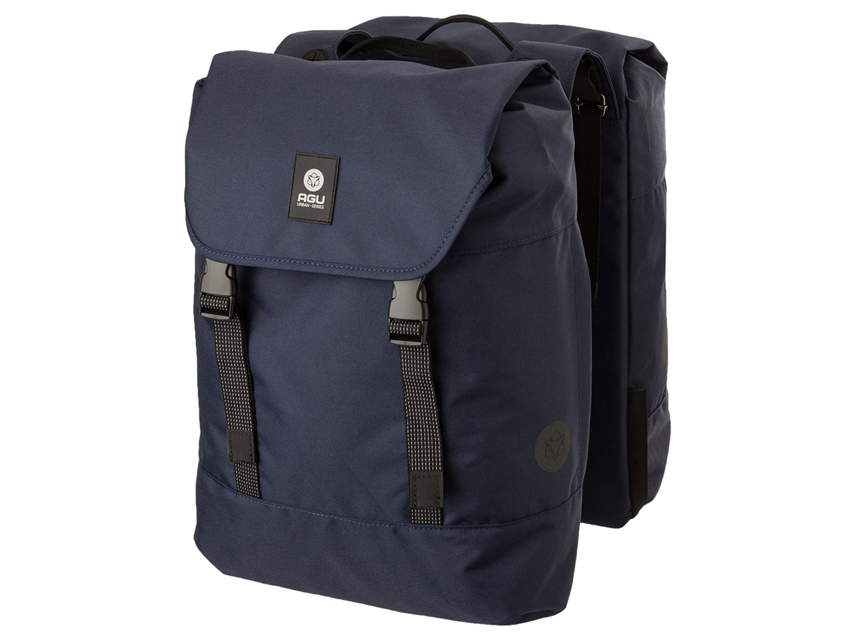 AGU DWR dubbele fietstas - Urban Navy