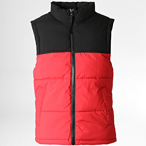 Doudoune Sans Manches Enfant 5058KD-4 Rouge Noir