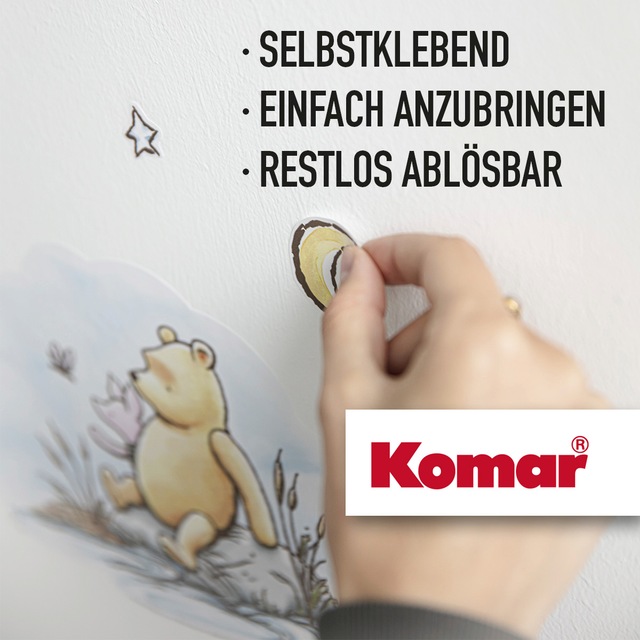 Komar Wandtattoo »Avengers Action - Grösse 100 x 70 cm« selbstklebend, Wandsticker, Kinderzimmer