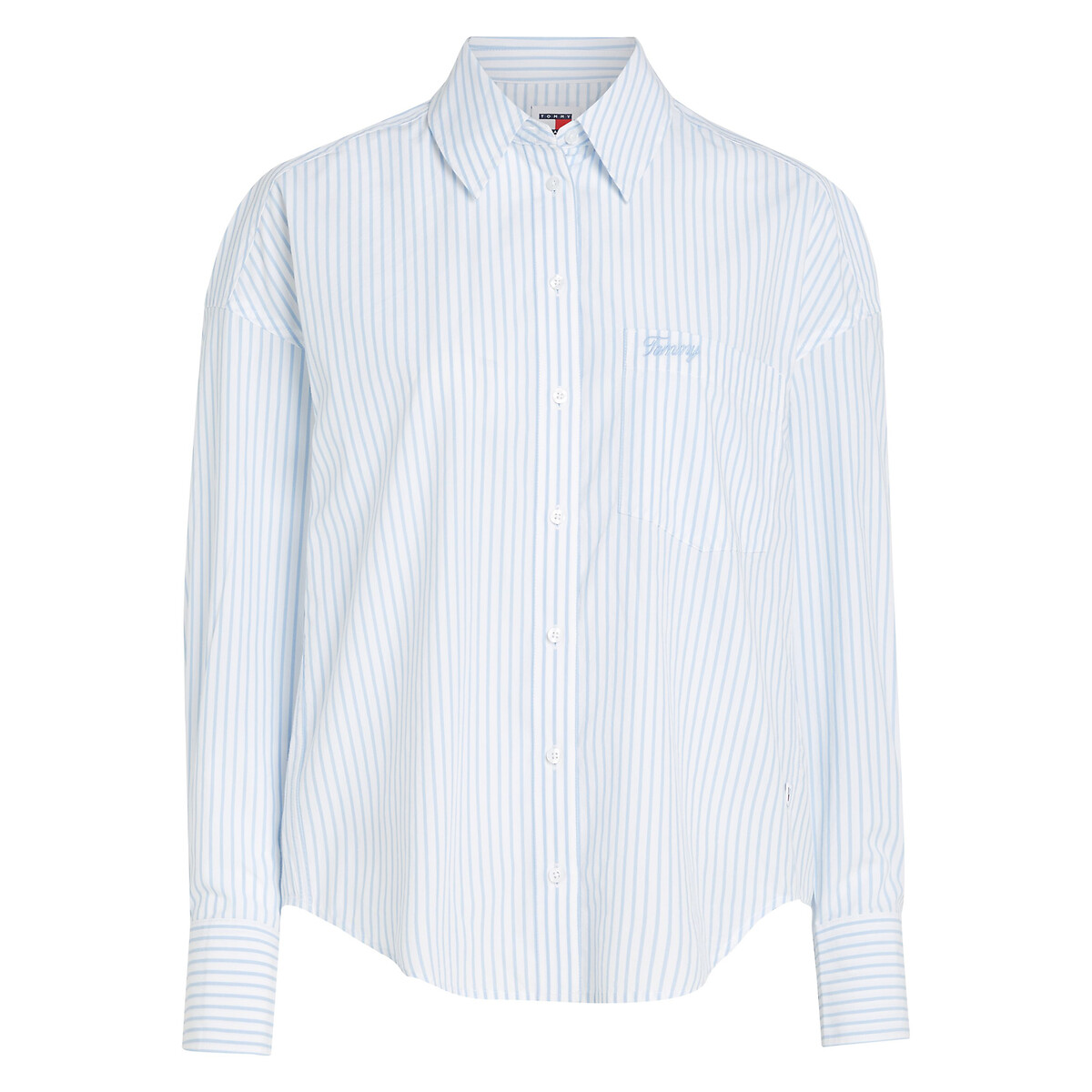 TOMMY JEANS<br>Camisa com listras finas