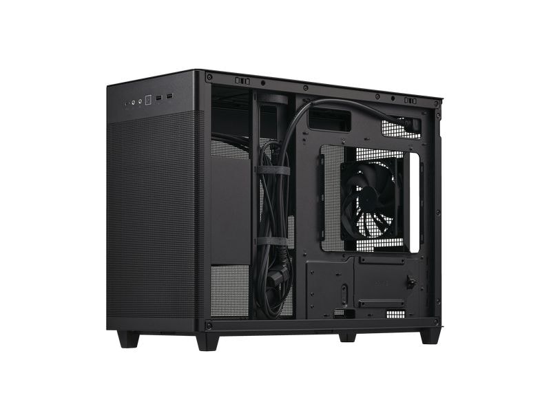 ASUS PC-Gehäuse AP201 MicroATX Schwarz 33-Liter microATX-Gehäuse