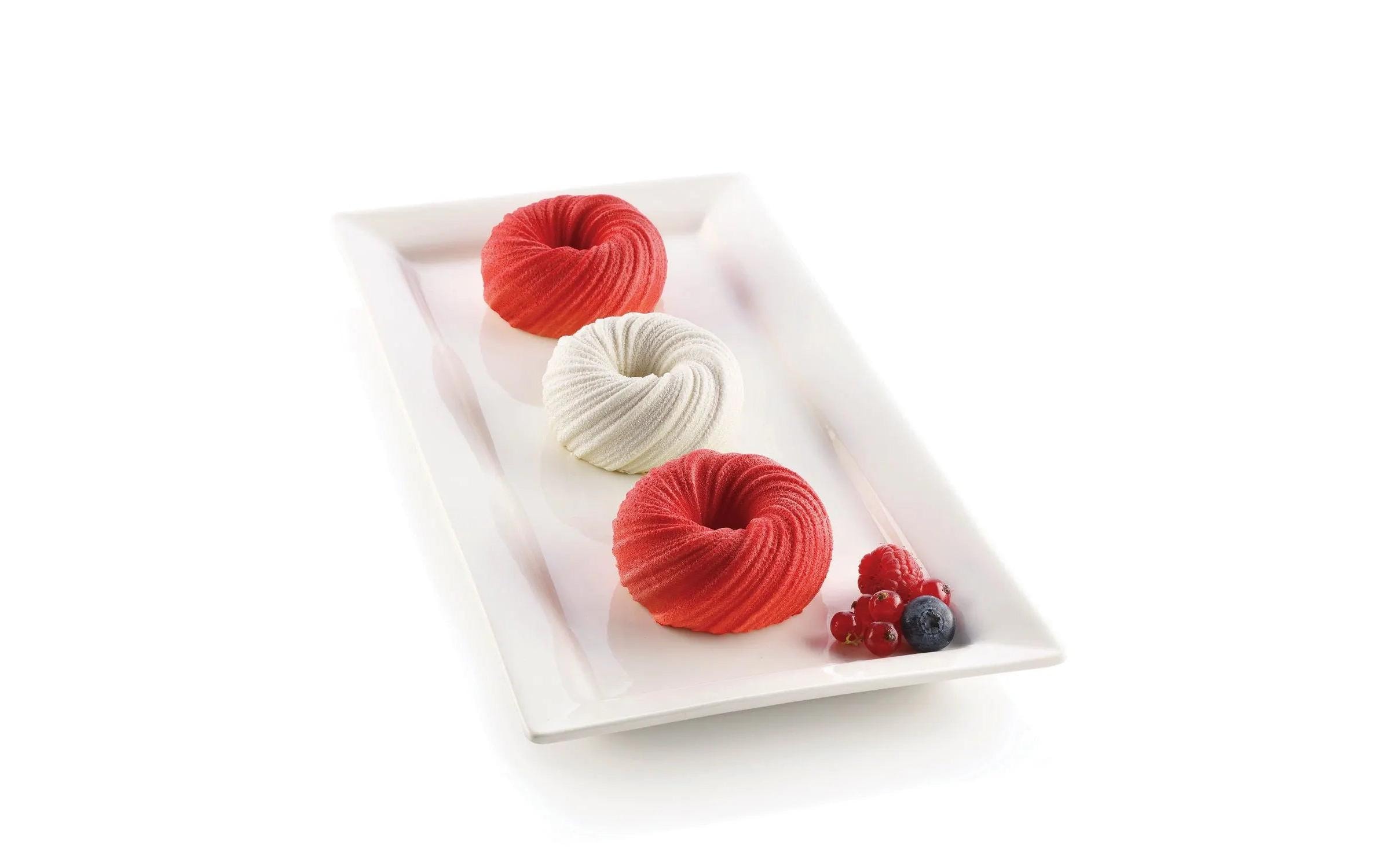 Motiv-Backform Silikonbackform mini VerflechtungBackform für einen tollen Kuchen bzw Törtchen mit besonderer Optik.