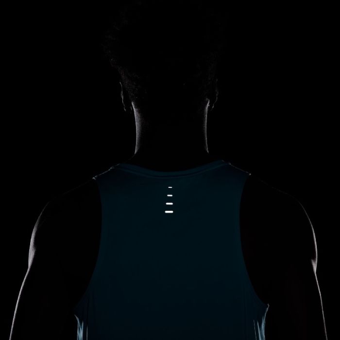 Nike Herre Singletter Dri-FIT ADV Stide Tank Top Blå