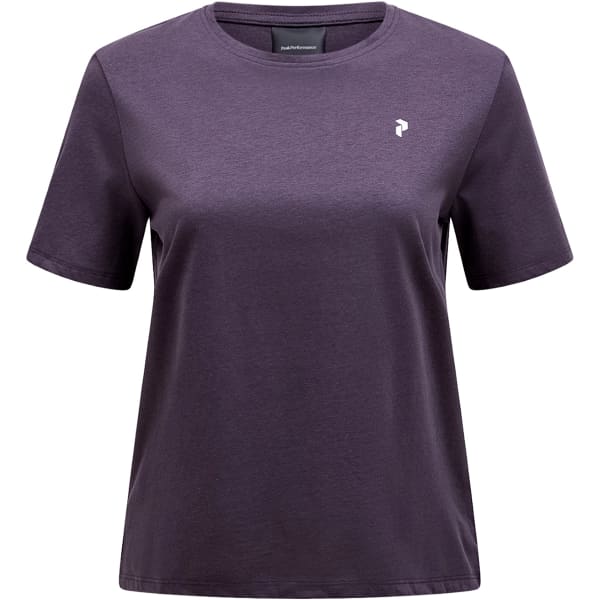T-shirt randonnée PEAK PERFORMANCE W EXPLORE GRAPHIC TEE MYSTIC PURPLE