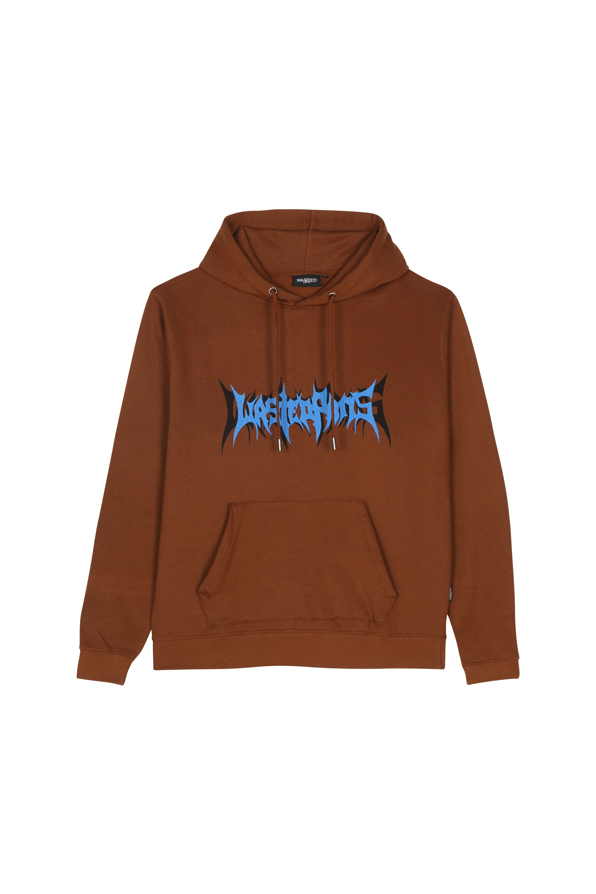 WASTED Hoodie Marron