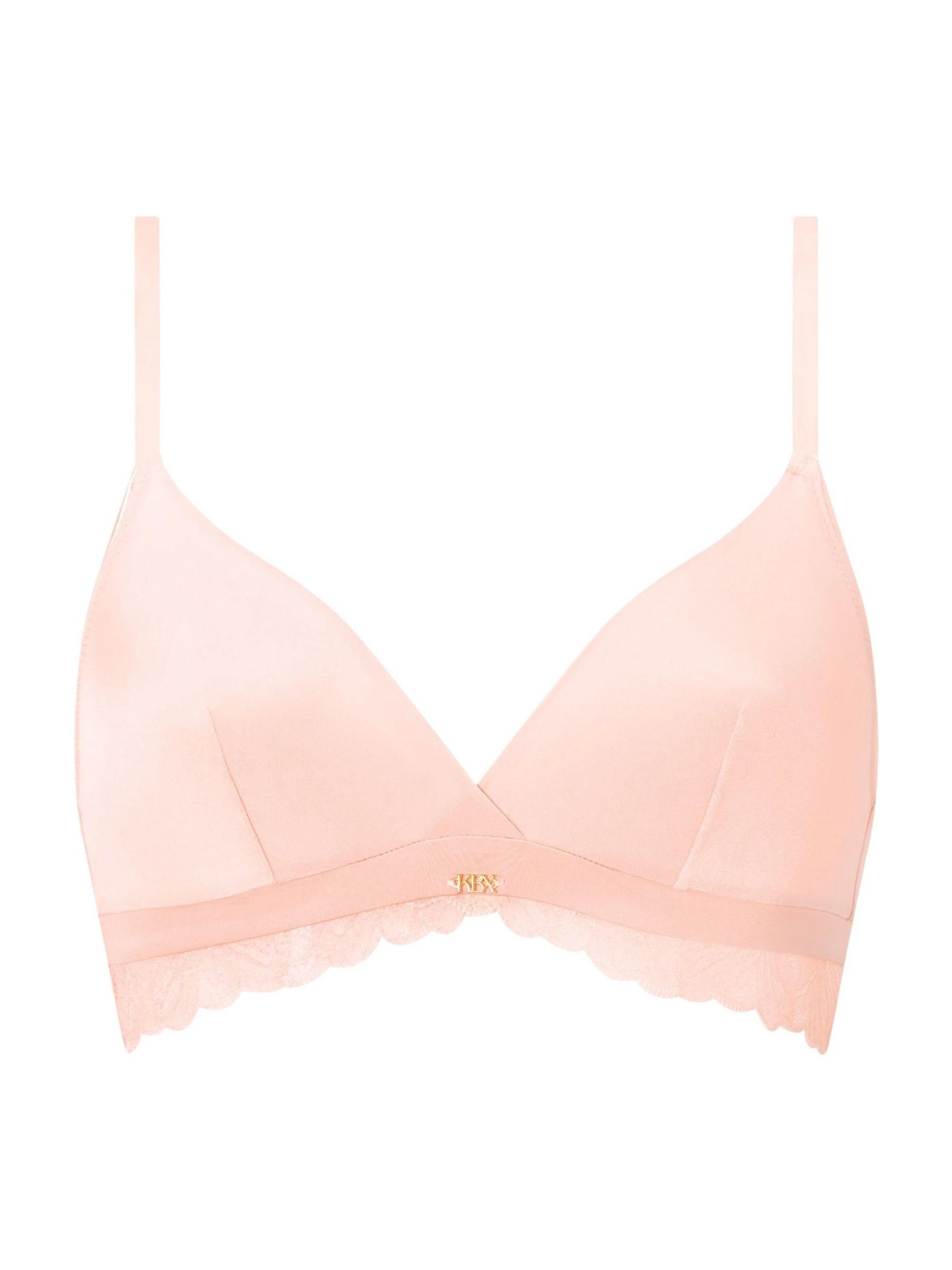KBX Harper Scalloped Lace Triangle Bralette