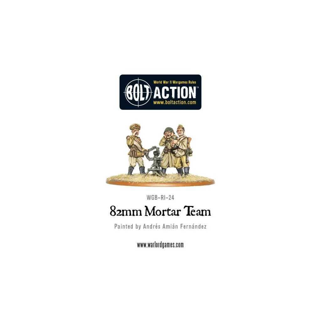 Bolt Action - Soviet 82mm Mortar Team