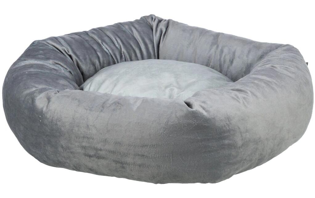 Hunde-Bett Lionel recycelt, ø 60 cm, GrauHundeschlafplatz
