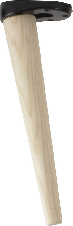 Pied de table Bar Plus H. 30 cm bois frêne