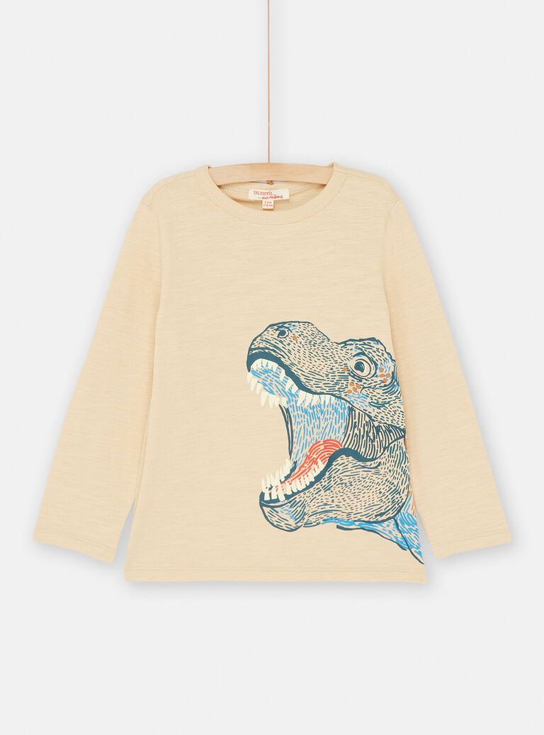 T-shirt sable animation Trex pour garçon