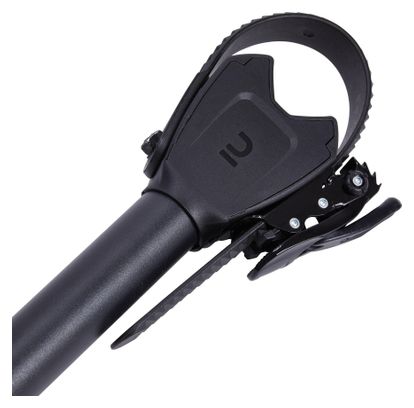 Barre Adaptateur de Cadre Vélo pour Porte Vélos Noir