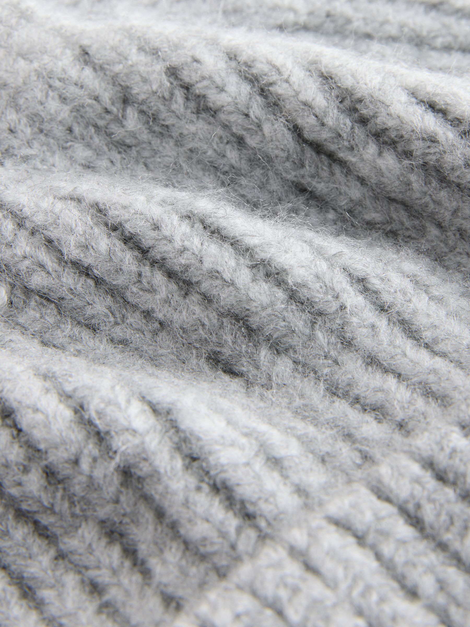 Grijs - Fluffy beanie-muts (1-16jr)