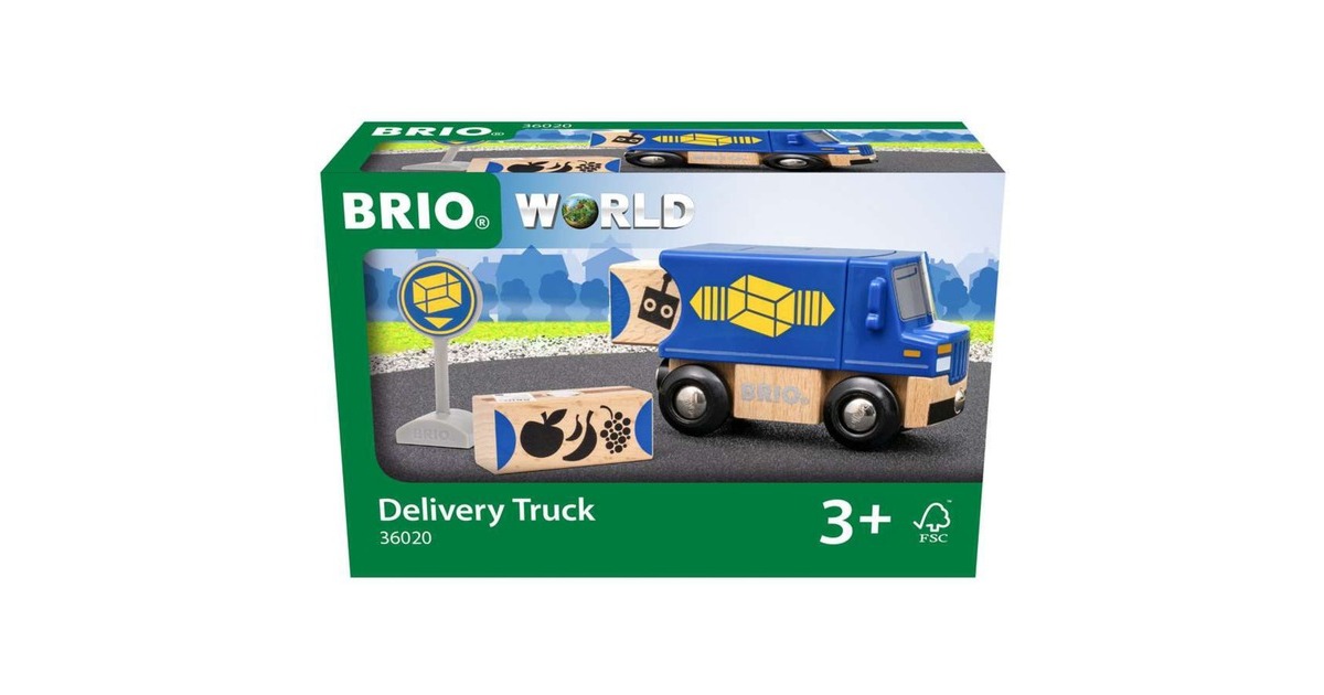 BRIODelivery Truck Constructiespeelgoed