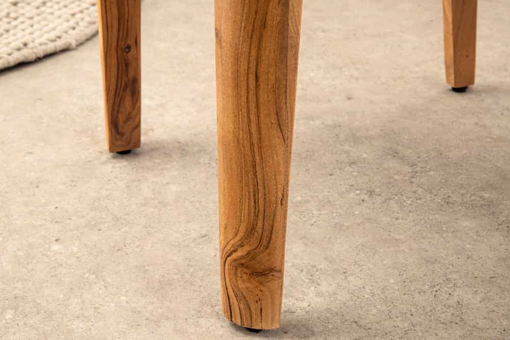 Massiver Stuhl ORGANIC braun Akazienholz honey finish handmade