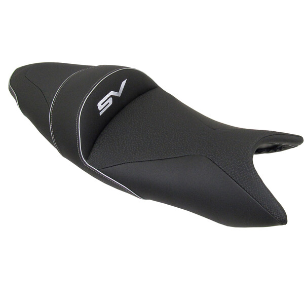 Bagster - Selle Ready Luxe Suzuki SV650 (2017-2020) Noir / Argent