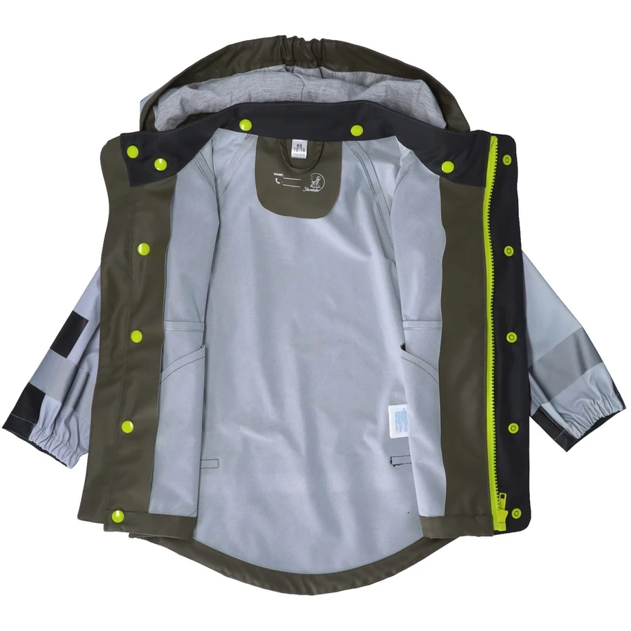 Sterntaler Funktions-Regenjacke uni dunkelgrün