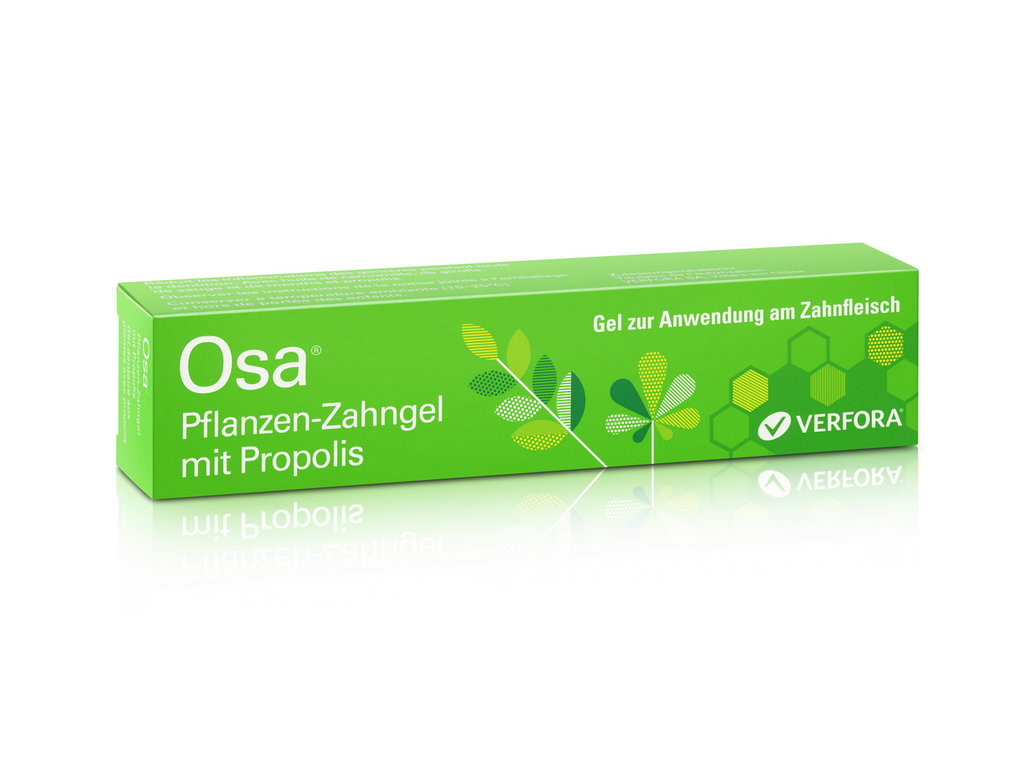 OSA Pflanzen Zahngel<br>25 g, Tube, Gel zur Anwendung in der Mundhöhle, mit Propolis