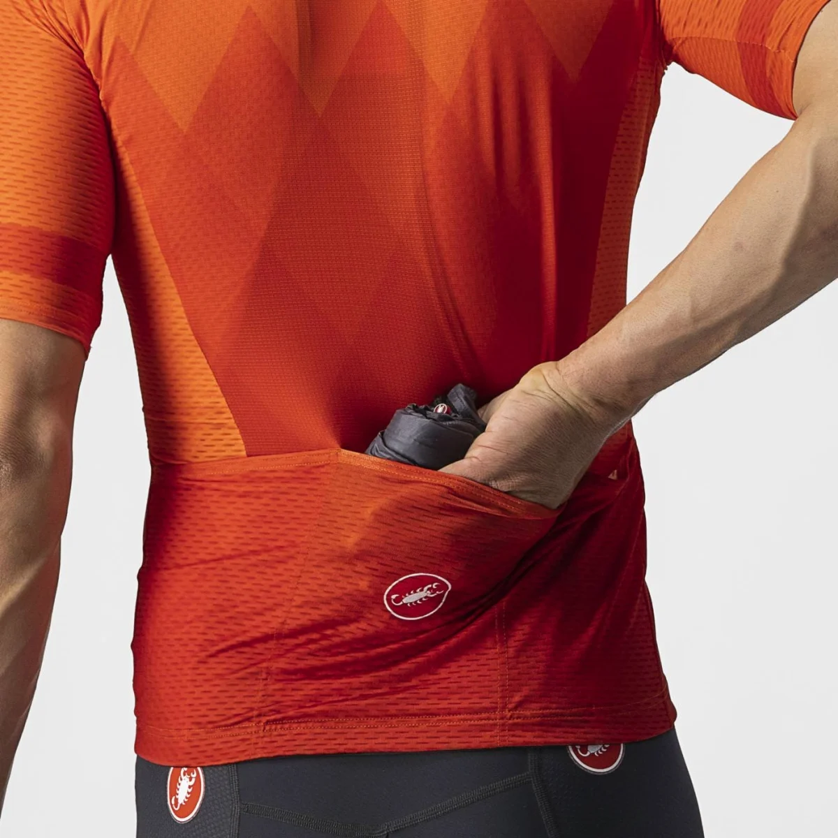 Castelli A Tutta kortærmet cykeltrøje Fiery Red herre