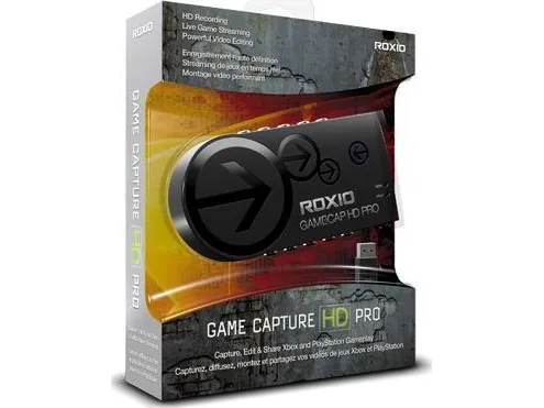 Roxio Game Capture HD PRO - Videooptagelsesadapter - USB 2.0 - for Sony PlayStation 3, Sony PlayStation 3 Slim, Sony PlayStation 3 Super Slim