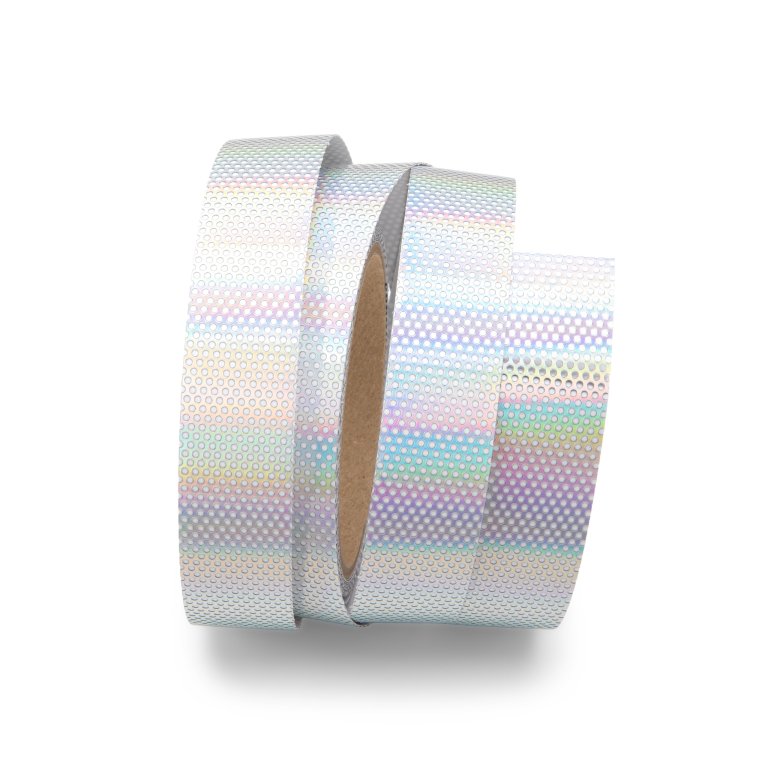 Holografisches Klebeband perforiert