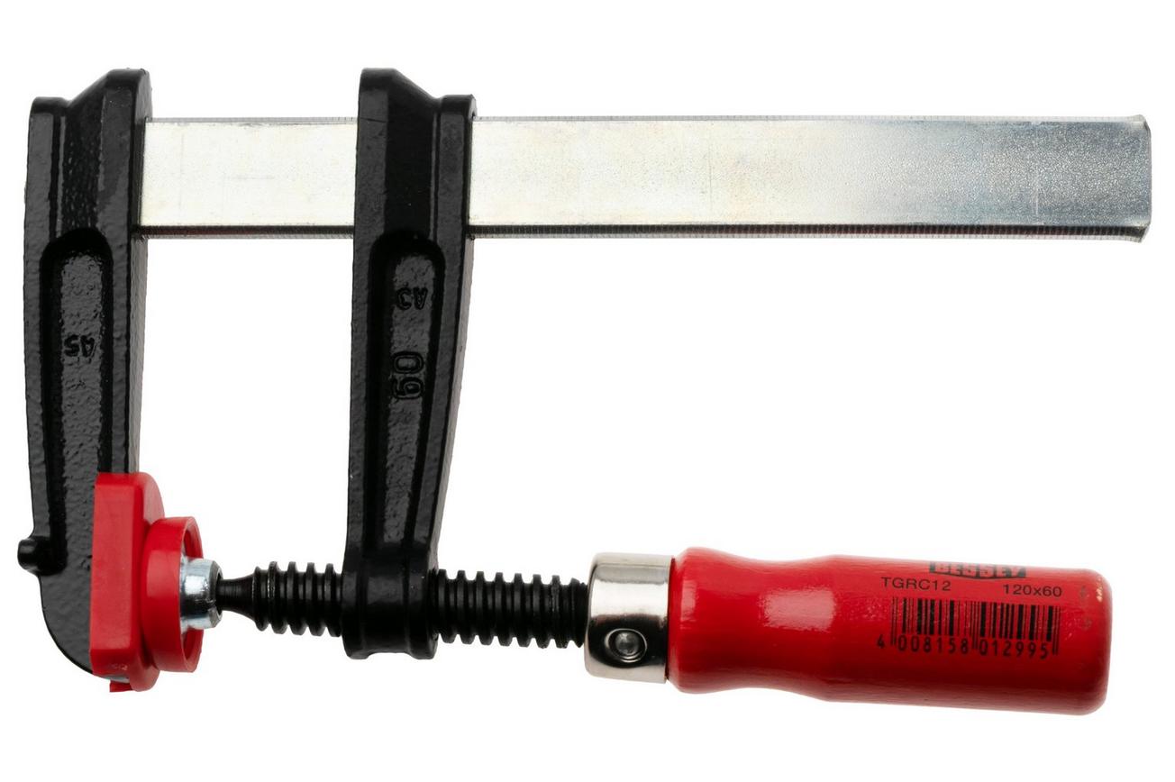Bessey TGRC12, lijmklem met gegoten beugels, 120/60 mm