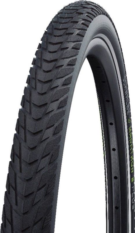 Schwalbe - Marathon E-Plus - Buitenband - Zwart met Reflectie - E-bike Geschikt
