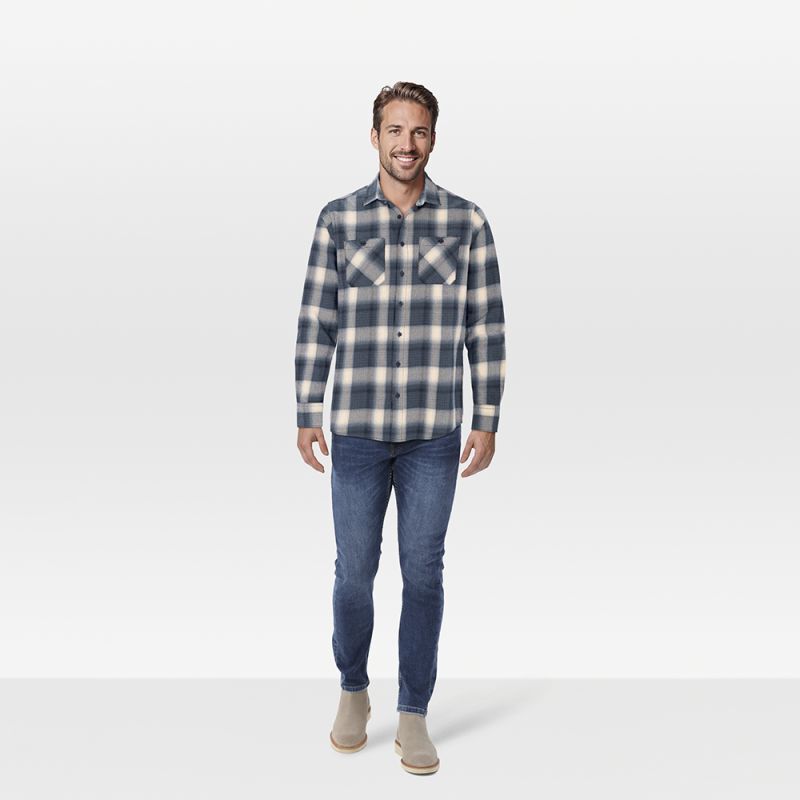 Veleste Tren - Overhemd - Blauw - 2XL