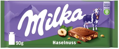 Milka Tafel Haselnuss