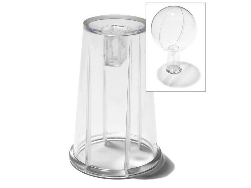 Adapter für Polystyrol Kugeln und Eier