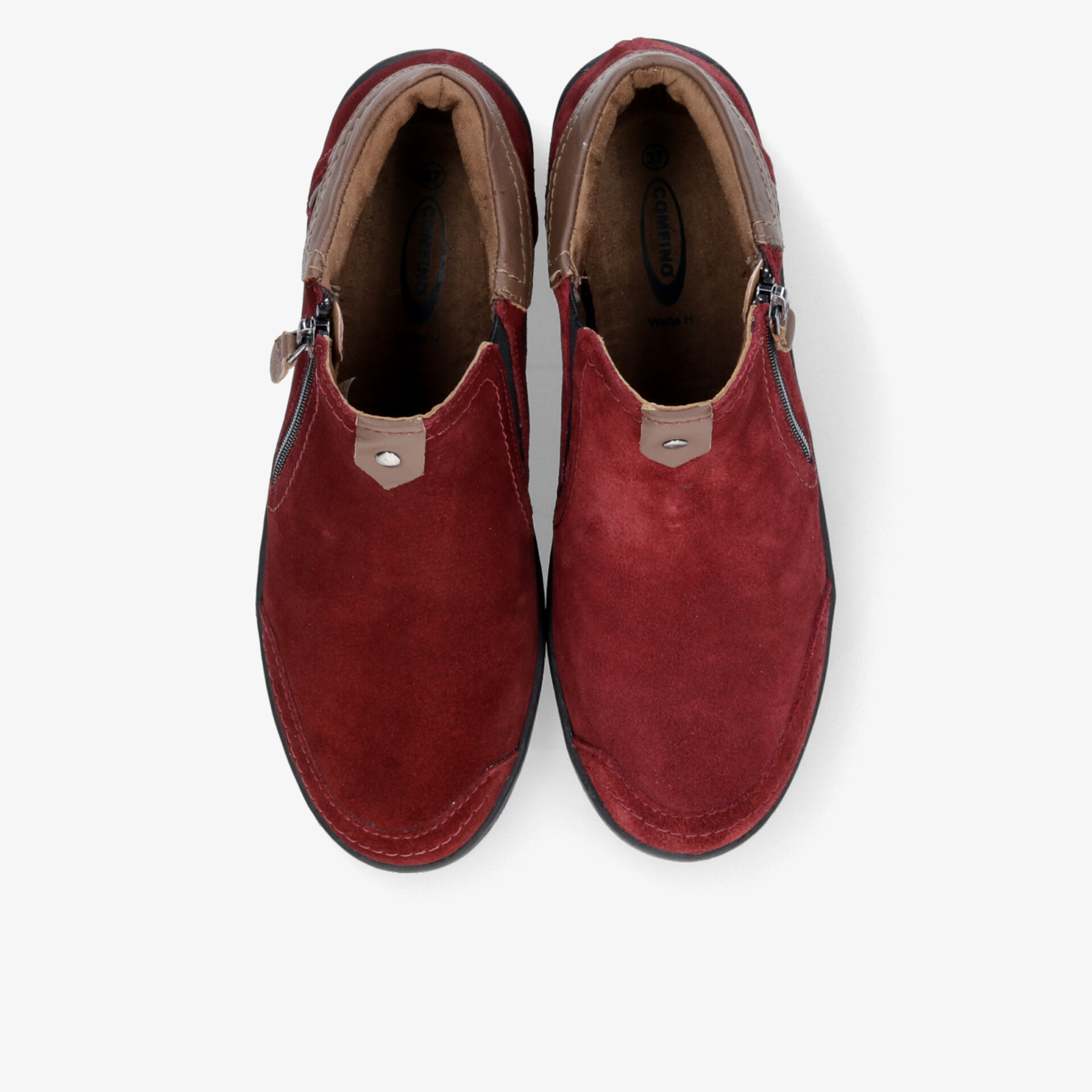 COMFINO Damen Stiefeletten rot
