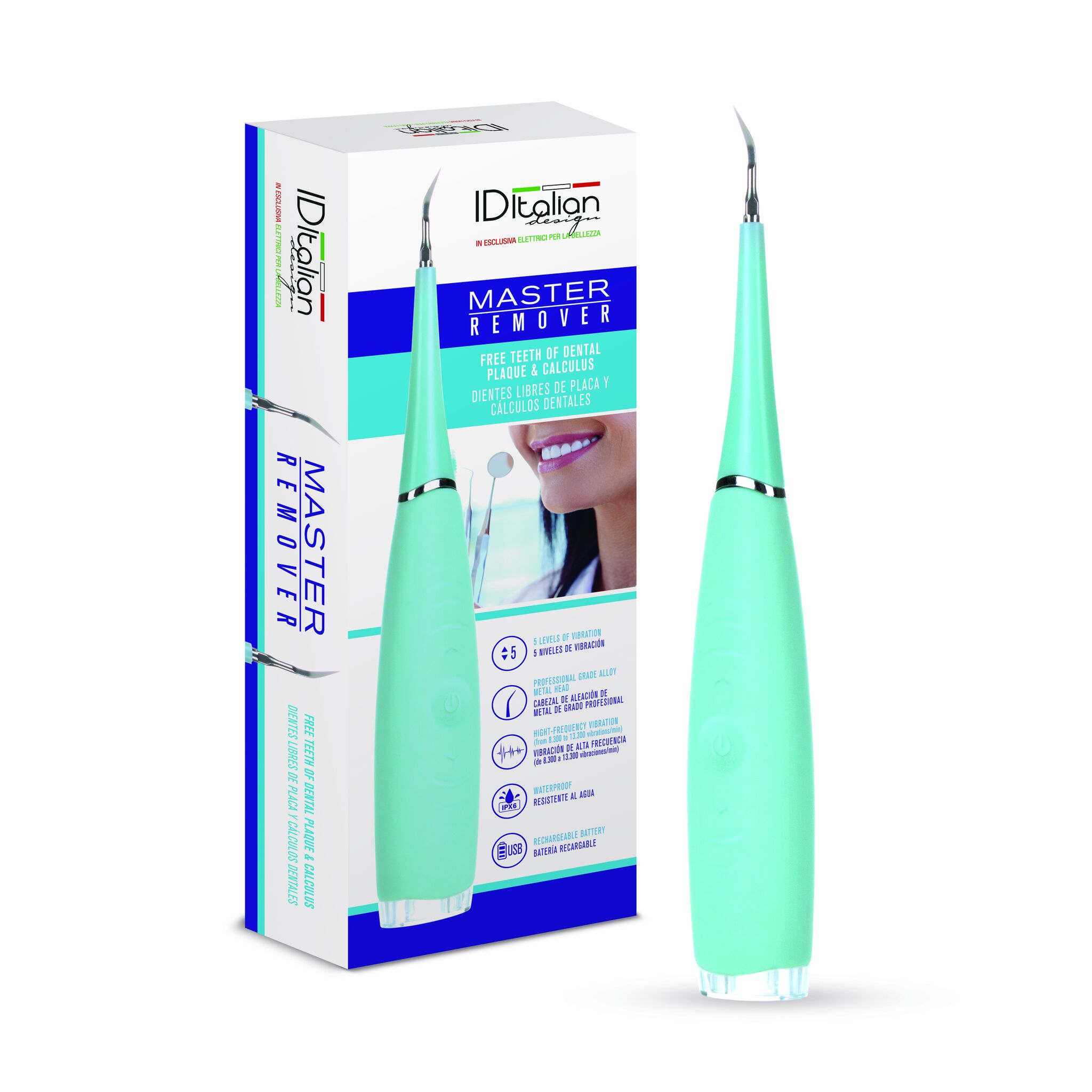 Italian Design Electric dental calculus and plaque cleaner