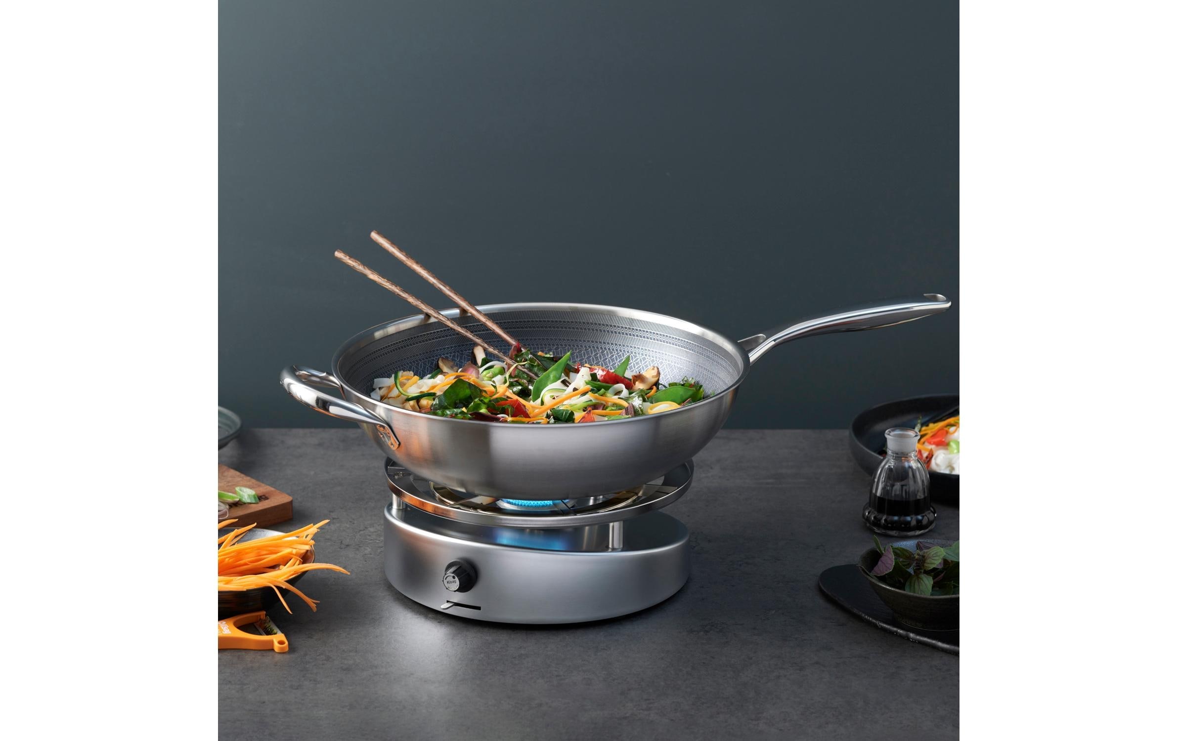 Wok »Kisag Kyoto Ø32 H 9.0 cm« Edelstahl