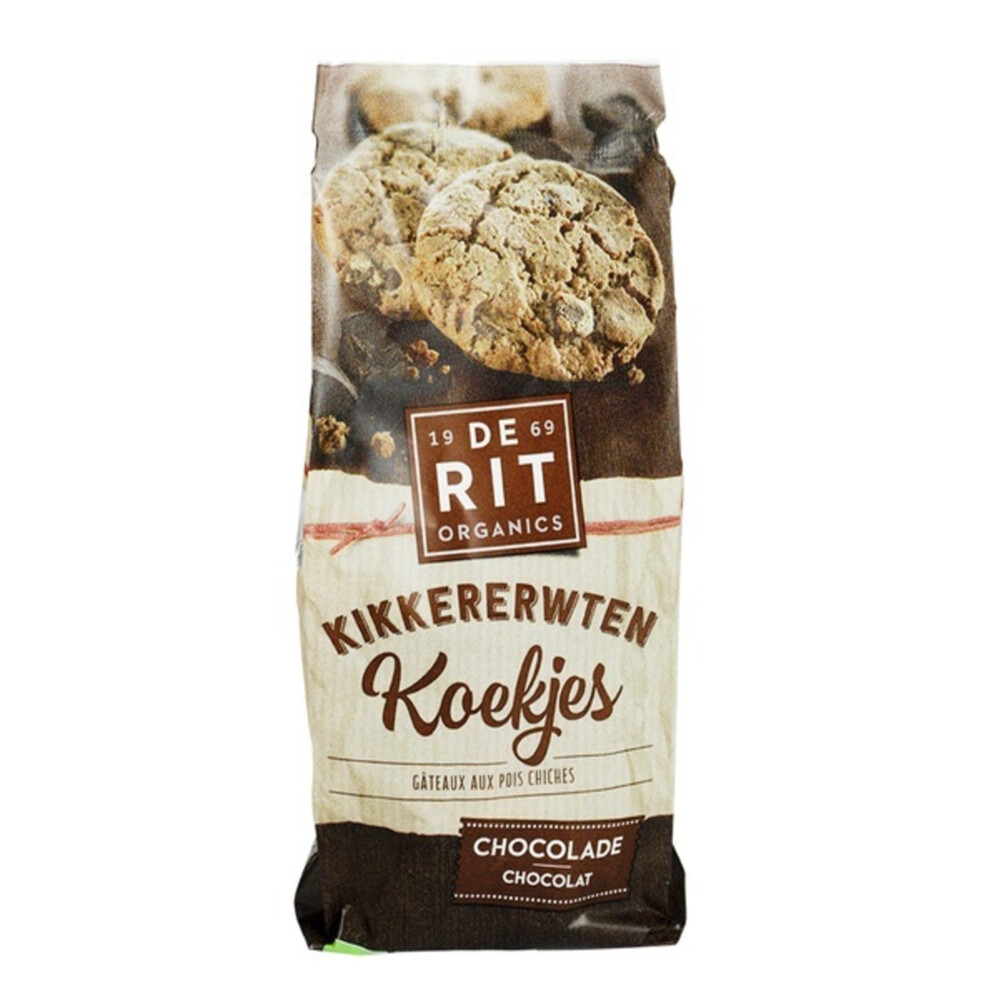 De Rit Kikkererwtkoek Choco Bio 150 gr