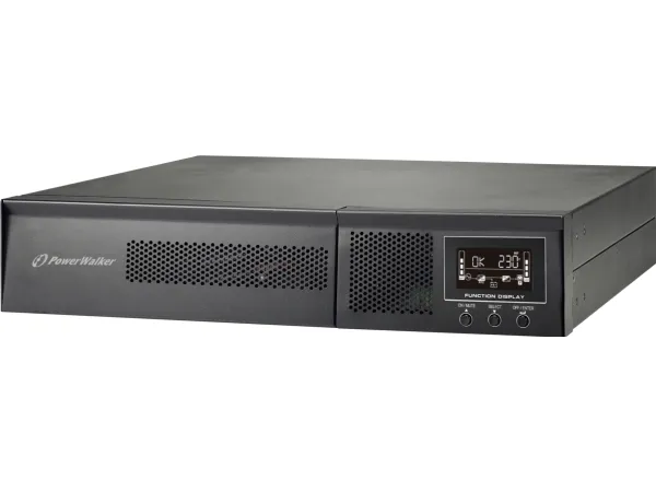 PowerWalker VFI 1000 RMG PF1, Dobbeltkonvertering (online), 1 kVA, 1000 W, Sine, 110 V, 300 V