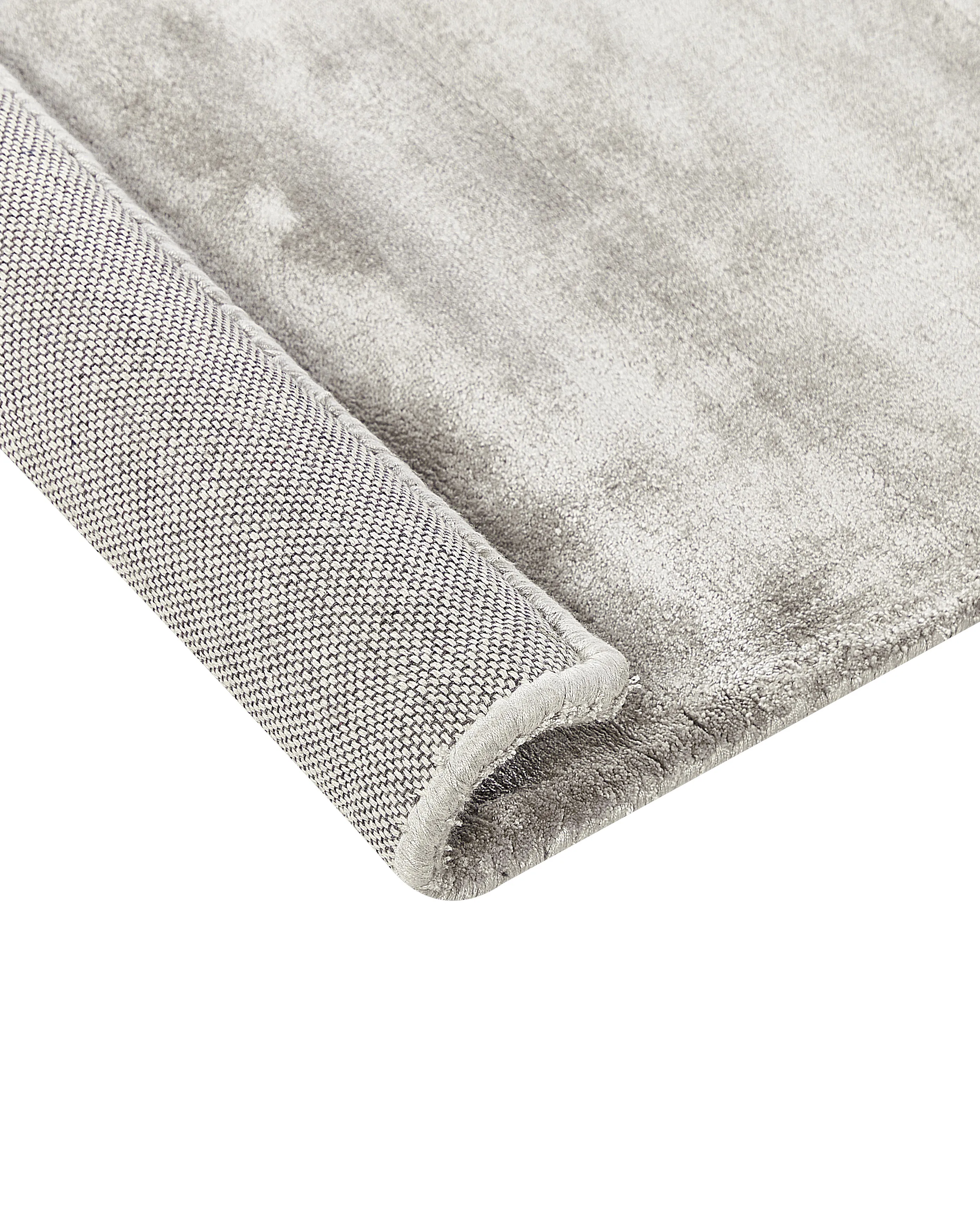 Vloerkleed GESI II Lichtgrijs 80 x 300 cm Viscose
