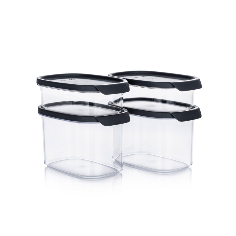 Ultra Clear® 1 l oval Die Behälter verschönern deine Vorratskammer