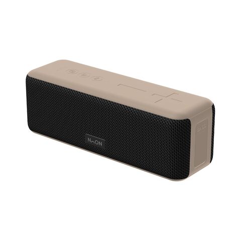 Noon Audio FLIXX – betaalbare en waterdichte streamingluidspreker met goed geluid Light Mocca