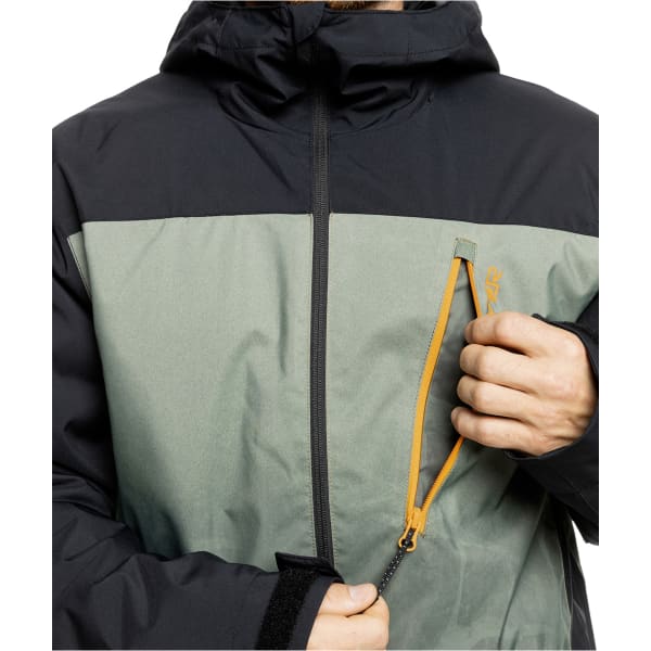 Veste de ski QUIKSILVER MORTON JK GRADIENT ICED SEA SPRAY