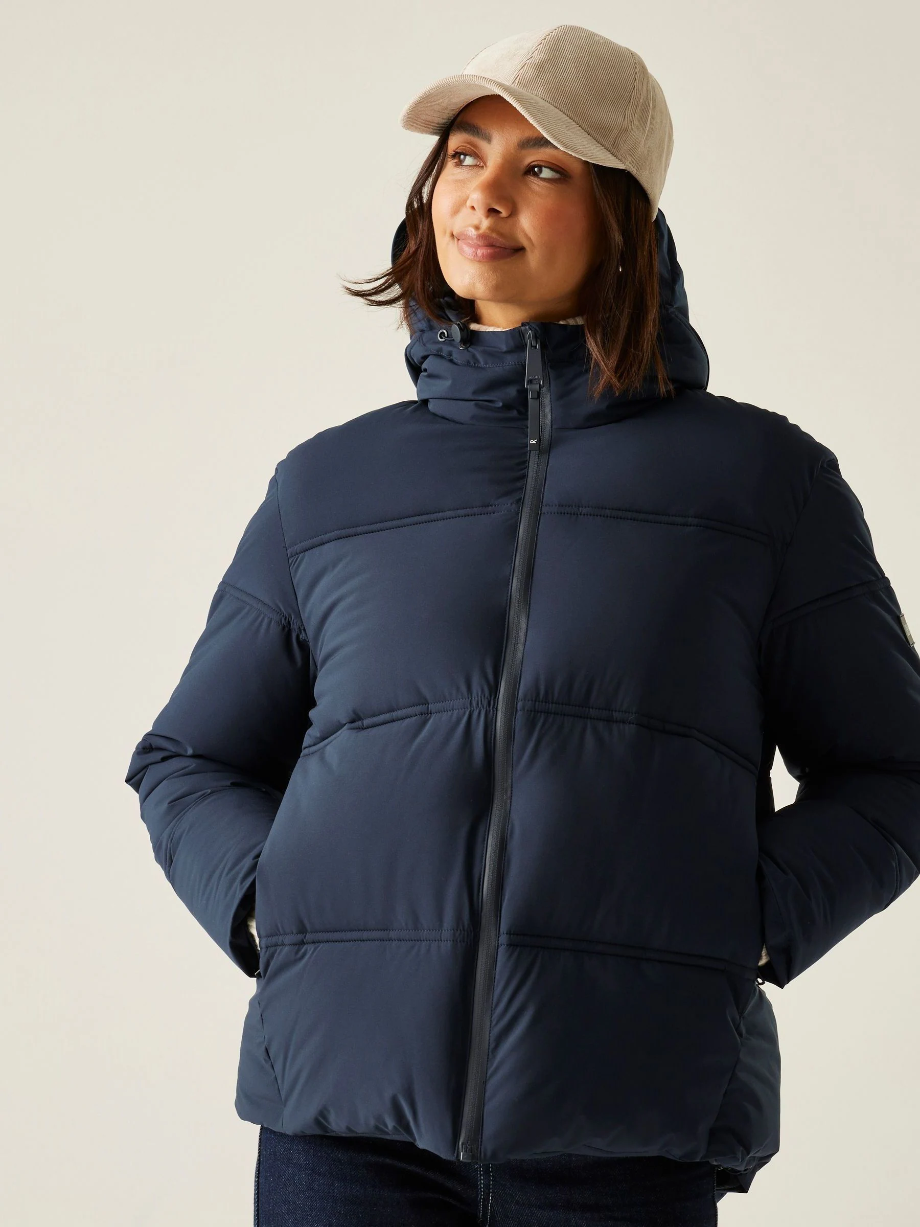 Blauw - Regatta Roxienne Heavyweight Water Repellent Jacket