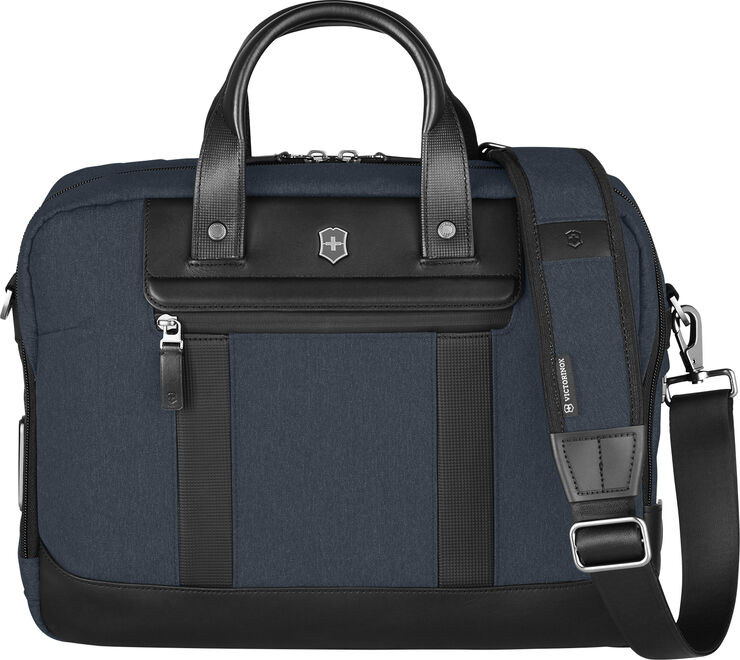 Victorinox Architecture Urban2, Briefcase Melange blue/black