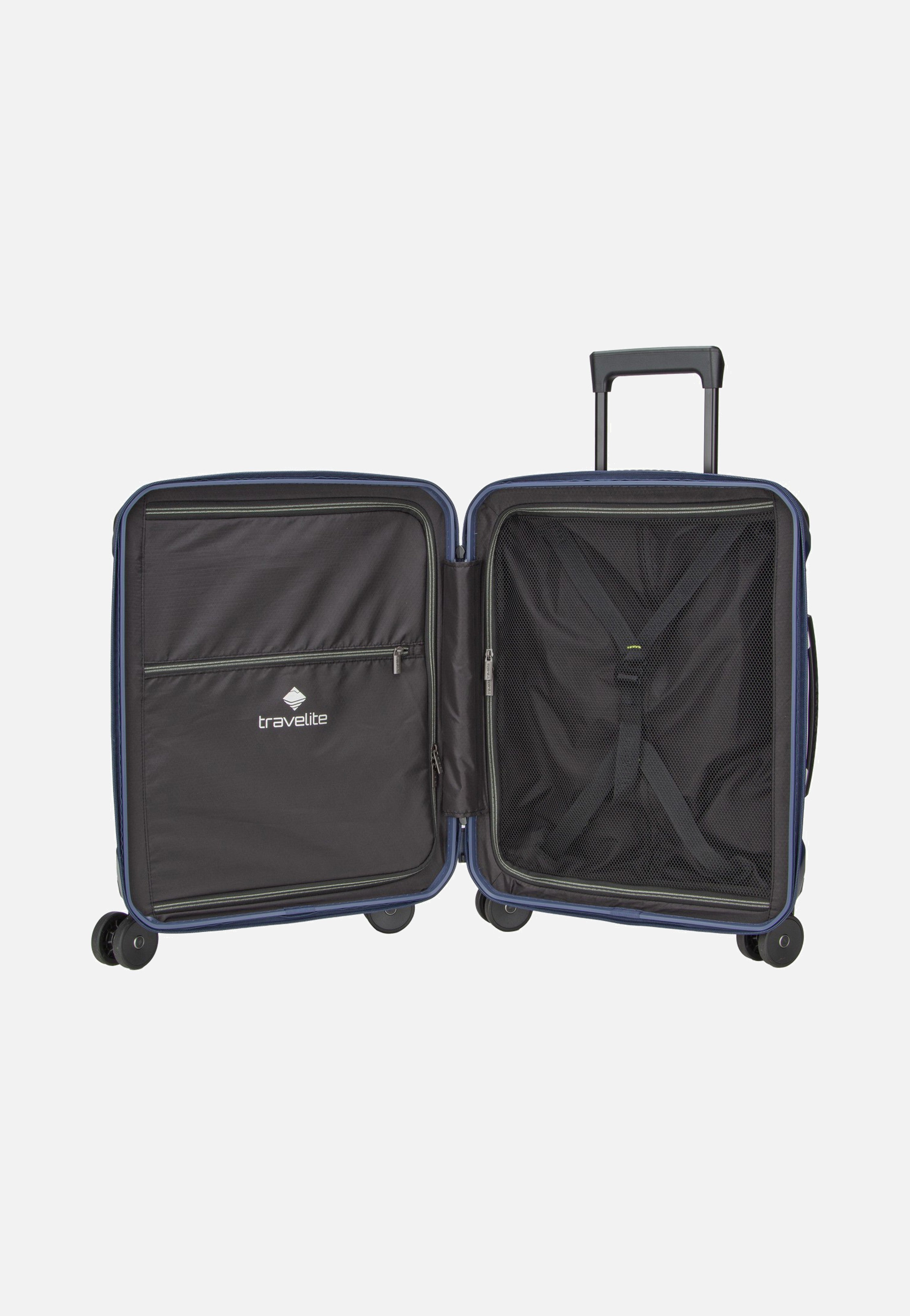 Millennium Trolley 4W S Front Pocket Navy - Koffer
