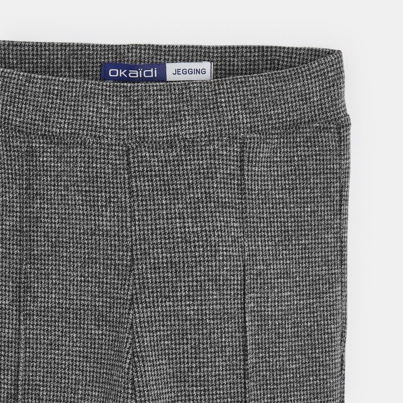 Jeggings en jersey milano gris fille