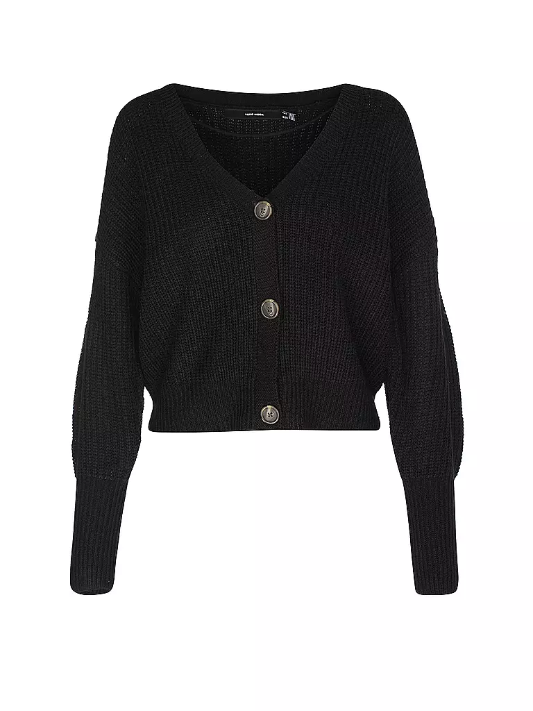 VERO MODA Cardigan VMLEA schwarz