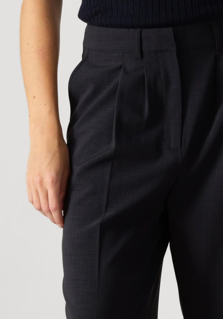 donkerblauwe herskind pantalon rupert pants