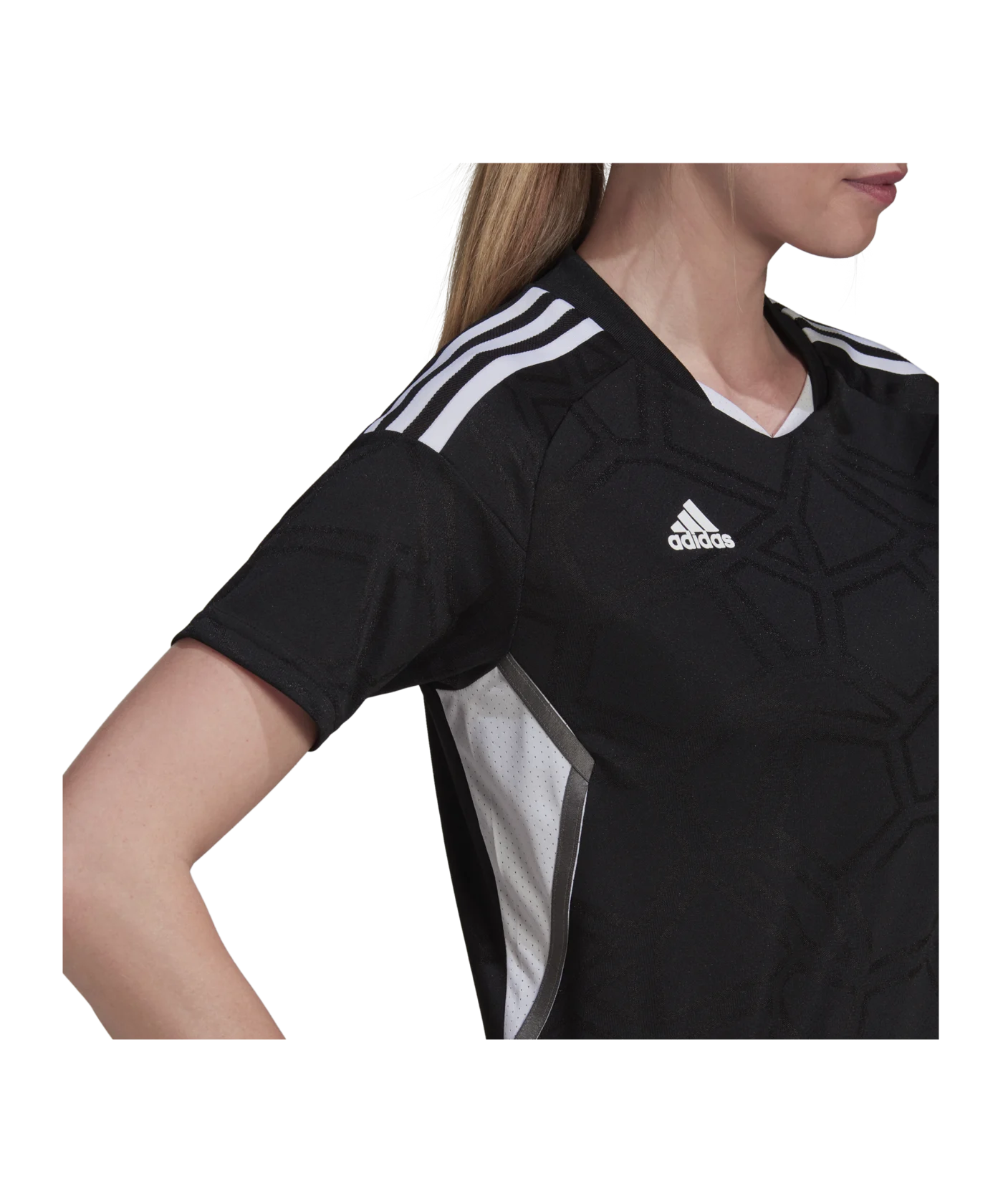 adidas Condivo 22 MD Trikot Damen Schwarz Weiss