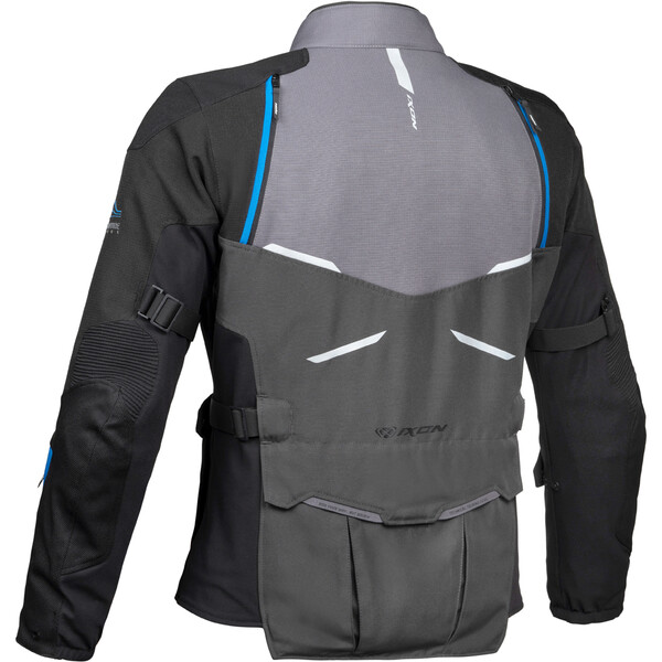 Ixon - Veste Eddas Gris / Noir / Bleu