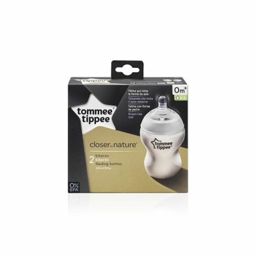 Tommee Tippee Closer to Nature Zuigflessen 2x 260 ml